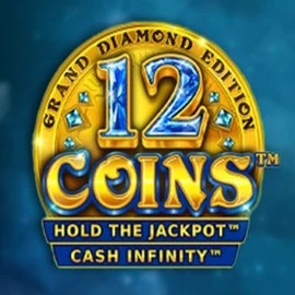 12 Coins Grand Diamond Edition logo by Wazdan at Bassbet Casino
