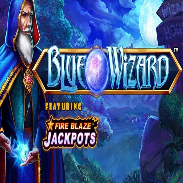Blue Wizard Fire Blaze Jackpots – slot by Rarestone Gaming, featured at basssbet.gr