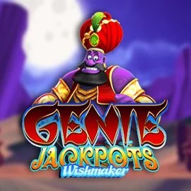 Official Jackpots logo: Genie Jackpots Wishmaker by Blueprint Gaming at Bassbet Casino