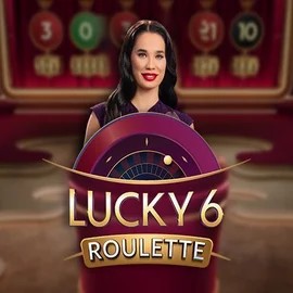 Lucky 6 Roulette logo by Pragmatic Play at Bassbet Casino
