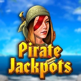 Pirate Jackpots logo by Belatra Games at Bassbet Casino