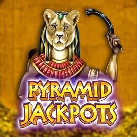 Pyramid Jackpots online game logo by King Show Games on basssbet.gr