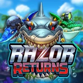 Official Slots logo: Razor Returns by Push Gaming at Bassbet Casino