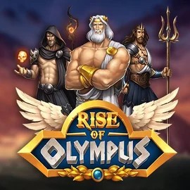 Rise of Olympus slot logo by Play'n GO at Bassbet Casino