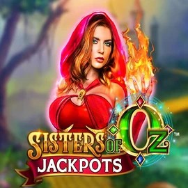 Sisters Of Oz Jackpots online game logo by Triple Edge Studios on basssbet.gr