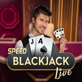 Speed Blackjack online game logo by Pragmatic Play on basssbet.gr